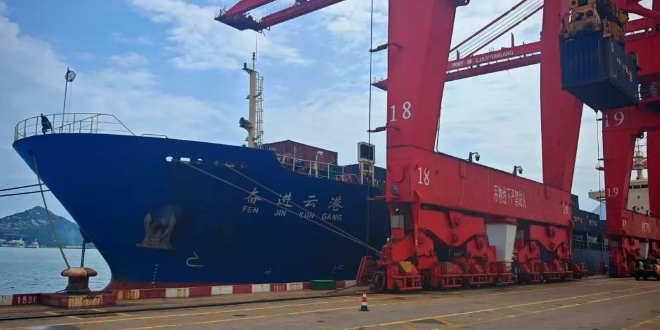 驻马店到营口散改集航路高效启航